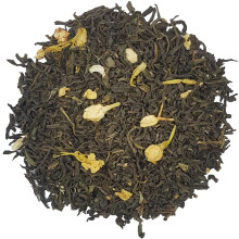 Simpli-Special Jasmine Flowers Tea 100g in Resealable Pouch | 100% Natural Loose Leaf Tea | Chinese Green Tea with Jasmine Blossom | Strong Bodied