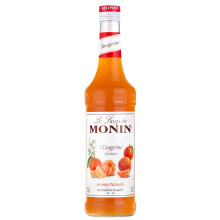 MONIN Premium Tangerine Syrup 700ml for Cocktails and Mocktails. Vegan-Friendly, Allergen-Free, 100% Natural Flavours and Colourings
