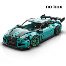 (keine Box) 1190 Stück Technic Nissans Gtr Speed Rennwagen Bausteine Supersportwagen Fahrzeugziegel