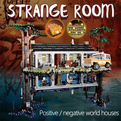 (Paper Instructions) Stranger Things Upside 75810 Building Kit | Upside Stranger Things set - Blocks 2