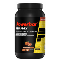 POWERBAR Isomax Blood Orange 1200g - Isotonic sports drink - 5 electrolytes + C2MAX + 75mg caffeine
