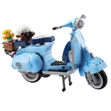 (Keine Originalverpackung Vespa - 1106 Teile) Motorrad-Bausteine | Ziegelbau-Motorrad | Bausteine