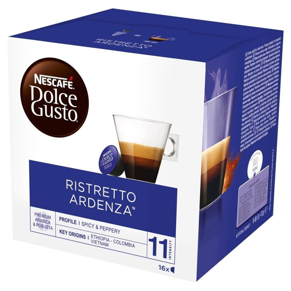 Nescafe Dolce Gusto Ristretto Ardenza 32 Capsules, Sold Loose