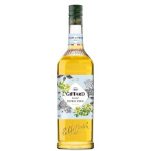 GIFFARD - Elderflower Syrup - French Recipe and Manufactured - Floral and Thirst-Quenching - 1 Litre, 0.0% vol, 100cl
