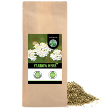 Yarrow Tea 500g 1.1 lb by Alpi Nature, Dried and Cut Yarrow Herb, Loose Leaf Tea for Herbal Infusion