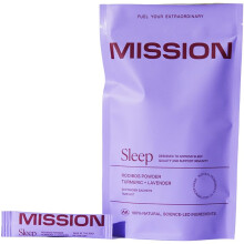 MISSION - Sleep Matcha Tea - Rooibos Powder with Turmeric & Lavender - Improve Sleep Quality - 30 Sachets