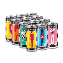 Full Range Mixed Case from The Artisan Drinks Company - 200mlx12 Cans - Tonic Water & Ginger Beer - Natural Ingredients - Tonic Water for Gin - Ginger