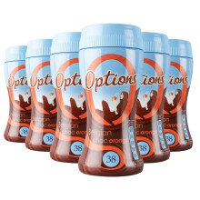 Options Orange Hot Chocolate Drink (Multipack of 6 X 220g Jars)