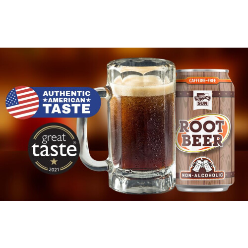 Tropical Sun Root Beer 330 ml (Pack of 24) 1