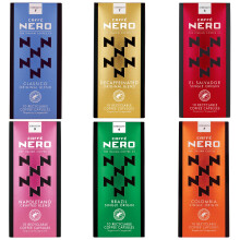 Caff? Nero - Discovery Box - Nespresso Compatible Capsules - Gift Set (Pack of 6, 60 Coffee Pods in Total)