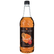 Sweetbird Amaretto Syrup (1 Litre) - Vegan Friendly