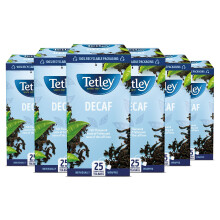 Tetley Original Decaf Tea - Decaffeinated Black Tea, Smooth Brew, 0.2% Caffeine, Rainforest Alliance Certified