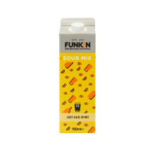 Funkin Sour Mix Pre-Made Cocktail Mix 1 Litre (Case of 6) | Cocktail - Just Add Spirits, Perfect For Parties
