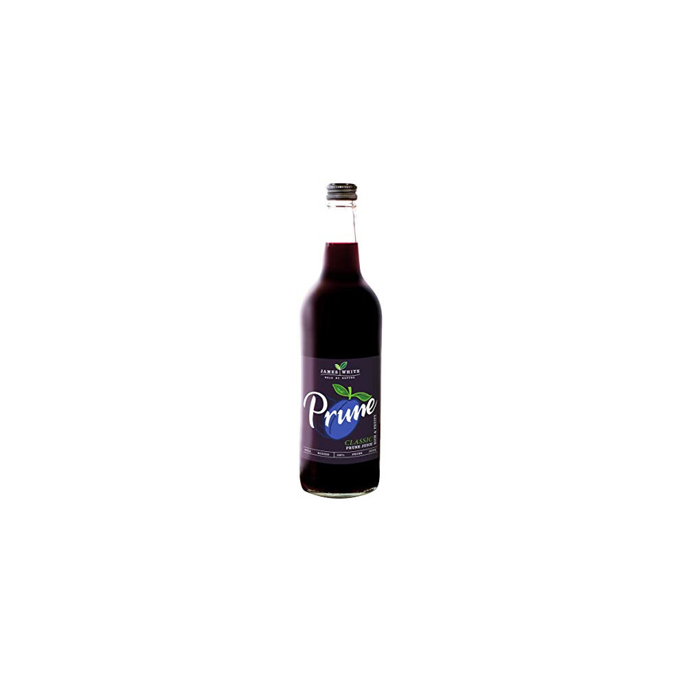 James Prune Juice 750Ml (Pack Of 6) - All Natural - Vegan - No Added Sugar White