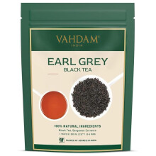 VAHDAM, Earl Grey Tea Loose Leaf 340g (170+ Cups) Citrusy & Delicious Black Tea Blended With Pure Oil Of Bergamot | Unblended Single Origin Black