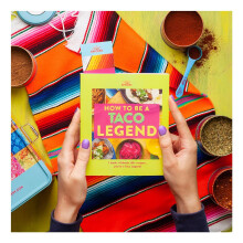 How to be a Taco Legend Cookbook Kit from The Spicery | 80+ Mexican Recipes | Easily Create a Range of Mexican Delights with These 4 Spice Blends |