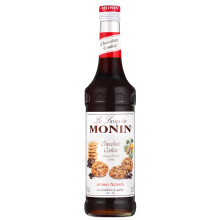 MONIN Premium Chocolate Cookie Syrup 700ml for Coffee and Cocktails. Vegan-Friendly, Allergen-Free, 100% Natural Flavours and Colourings