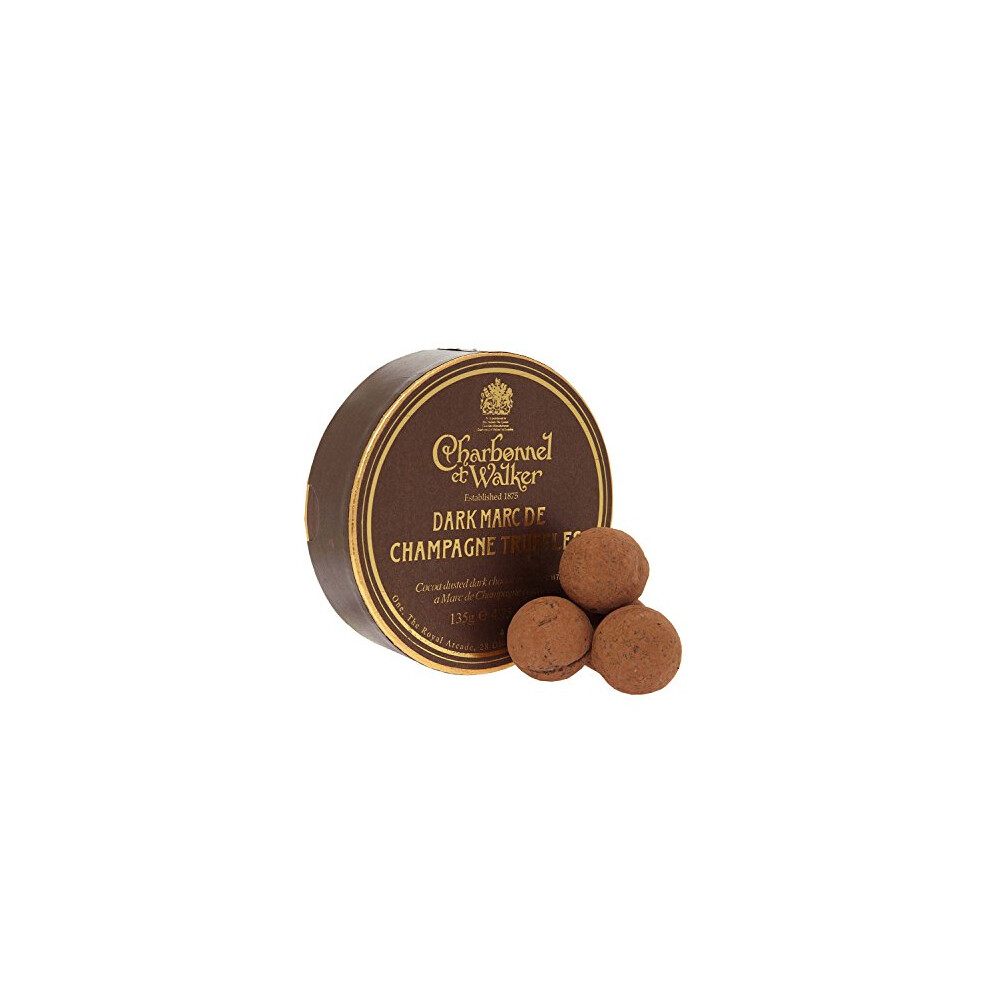 Charbonnel Et Walker Marc De Champagne Truffles, 135G Dark