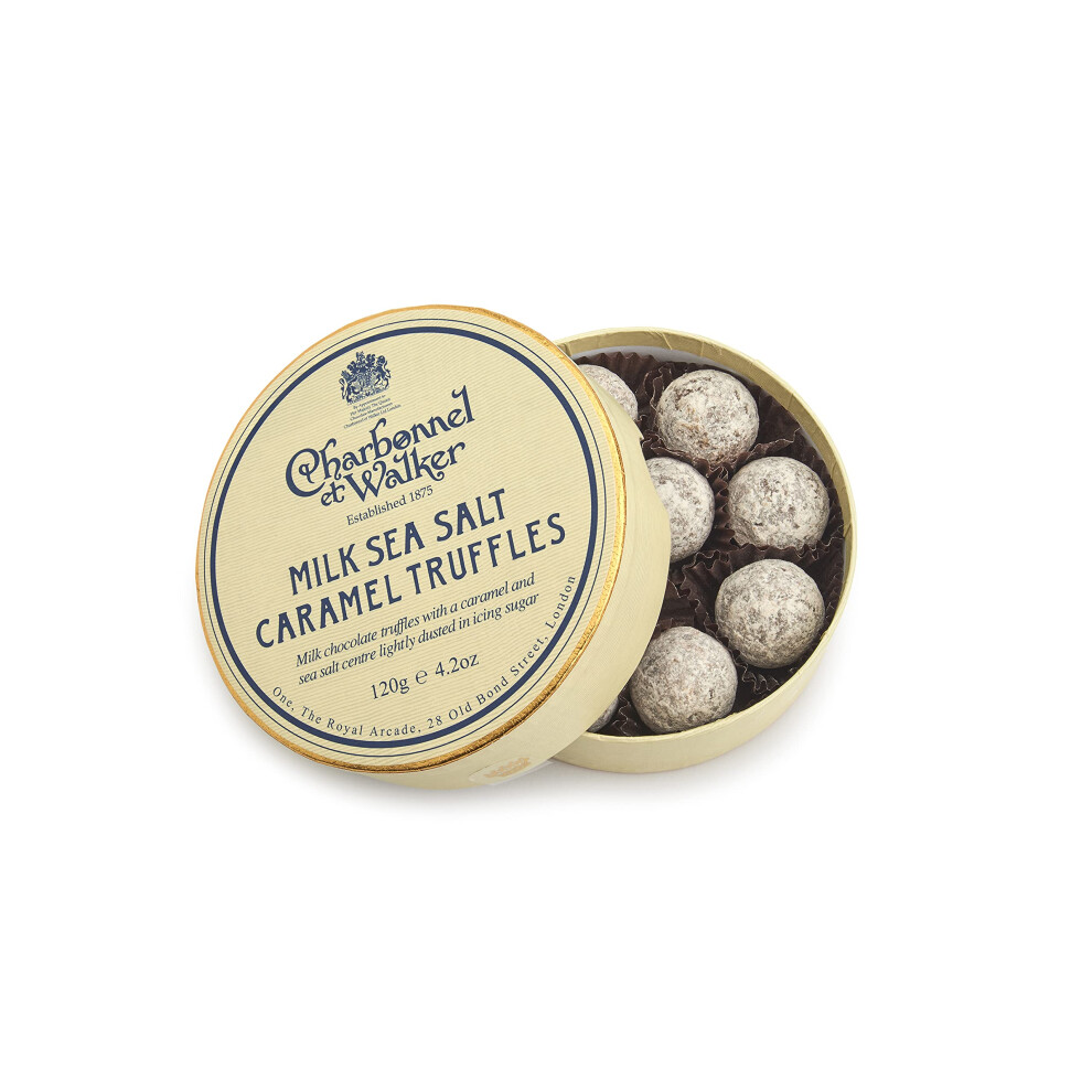 Charbonnel Et Walker Milk Sea Salt Caramel Truffles, 120G