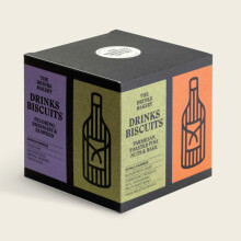 The Drinks Bakery Discerning Drinker?s Gift Set - Luxury Biscuits Expertly Paired with Drinks - Award-Winning Savory Snacks as Seen on Dragons? Den -
