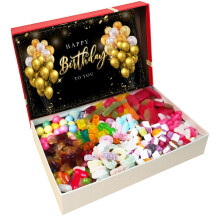 Happy Birthday Pick & Mix 1kg Hamper Gift Box Random Pick and Mix Sweets Assortment for Birthday Gift