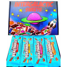Beast Chocolate Bar Hamper Gift Box | Peanut Butter, Milk Chocolate, Almond, Crunch | BY INTERGALACTIC SWEETS