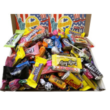 American Sweets Gift Box 100+ American Candy Sweets Hamper American Party Sweets