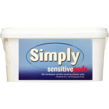 Simply Sensitive Non-Bio Soluble Powder Soft-Tabs - Pack of 200 Washes