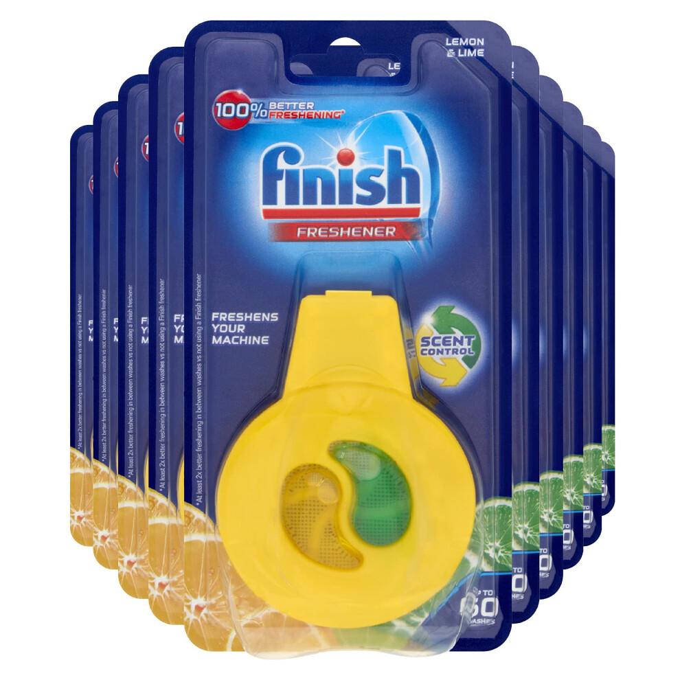Finish Dishwasher Fresheners -Scent: Citrus Burst (Lemon & Lime) | Pack of 10-image-OPC-PHC9Q5N-NEW