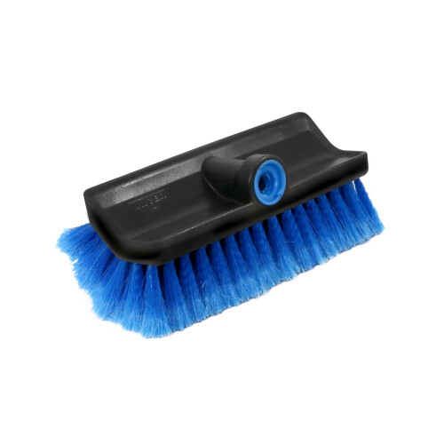 Unger Hydropower Bi-Level Soft Wash Brush, 10",Black