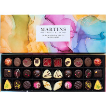 Martin?s Chocolatier Fabulously Fruity Collection | Luxury Chocolate Gift for Him or Her | 30 Belgian Chocolates, 15 Flavours | Present for Birthdays,