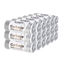 ELPHECO 2.5 Gallon Trash Bags ? 15 Liters Drawstring Garbage Bags ? Small Trash Bags For Bathroom Office Living Room Use ? Suitable For 1.5-4 Gallon