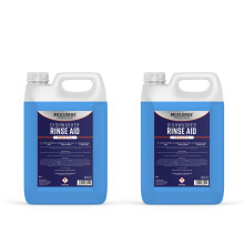 McKLords Dishwasher Rinse Aid, Blue, 10 Litre (2x5 Litre)