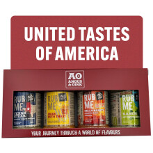 Angus & Oink Gift Set | United Tastes of America | 1 x Texas Steak SPG Seasoning 250G | 1 x Fries With That? 225G | 1 x Nashville Hot Chicken 200G | 1