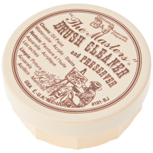 Masters The 2.5oz Brush Cleaner,Transparent