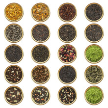 VAHDAM, World Tea Sampler (20 Teas) Assorted Tea Variety Pack - Black Tea, Green Tea, Chai Tea, Herbal Tea & More | Loose Leaf Tea Sampler | Tea Gift