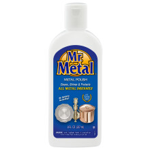 'Mr. Metal Metal Polish Liquid, Non-Abrasive, Multipurpose for Sterling Silver, Brass, Stainless Steel, Chrome and Silver, Grime and Tarnish Remover'