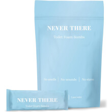 Never There Toilet Bombs ? Portable & Discreet ? No Smells, Sounds, or Stains ? Foaming Potty Pods & Smell Eliminator for Women & Men