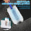 30PCS Fluffy Dusters Refills Compatible with FLASH Dusters, Microfiber Fluffy Dusters Refills with Extender Handle and 270 Degree Short 3