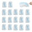 JINYUDOME Duster Refills,Fluffy Duster Refills,Magic Dusters,pledge fluffy dusters refills,Flash Duster Refills for Cleaning,Pack of 30. 1