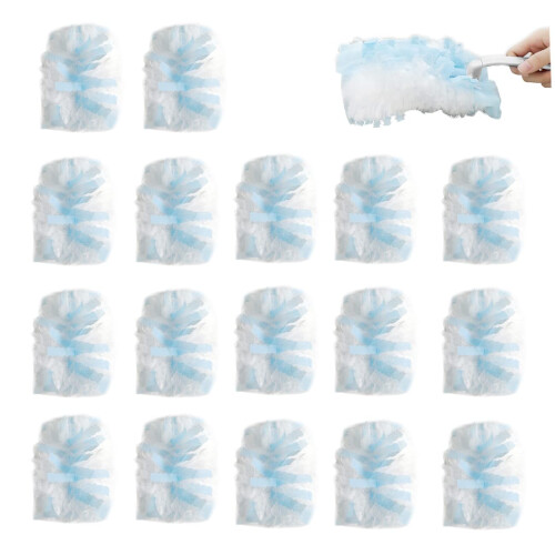 JINYUDOME Duster Refills,Fluffy Duster Refills,Magic Dusters,pledge fluffy dusters refills,Flash Duster Refills for Cleaning,Pack of 30.