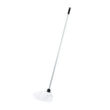 Addis Cotton Mop Made from Recycled Cotton with 3 Piece Handle in Metallic and Grey. Easy To Assemble