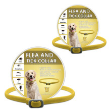 2-Pack Dog Collar Repellent: Repellent Collars for Dogs, Adjustable Water-Resistant Collar for Small Medium Large Dogs