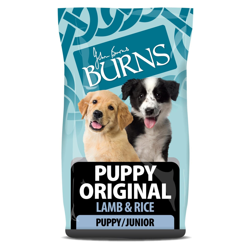 Burns Pet Nutrition Hypoallergenic Complete Dry Dog Food Puppy Original Lamb And Rice 6 Kg