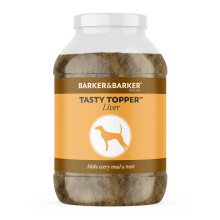 Barker and Barker Tasty Dog Food Topper for Fussy Eaters - Liver Pot 350g | Equally Good on Wet & Dry Dog Food | High in Protein & Vitamins, Great to
