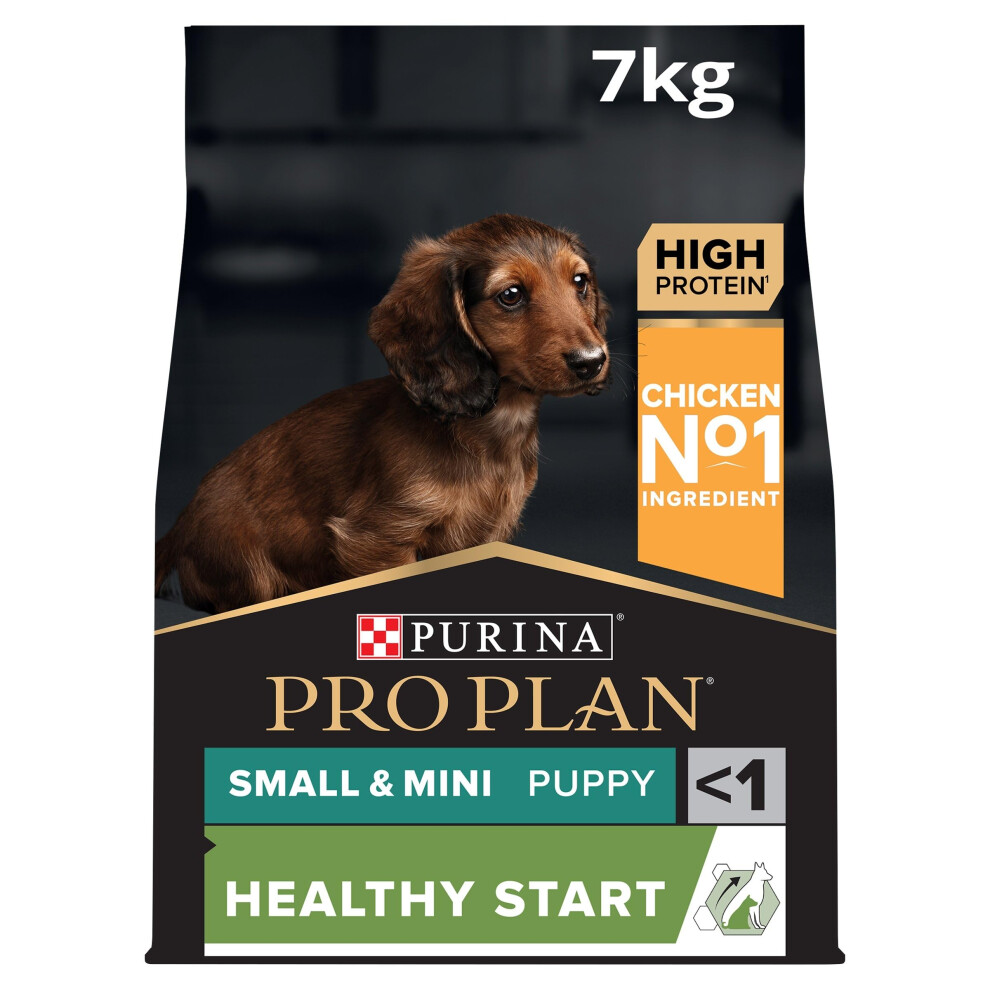 Purina Pro Plan? Small & Mini Puppy Healthy Start Dry Dog Food With Chicken 7Kg