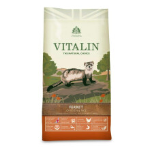 Vitalin,The Natural Choice Complete Dry Ferret Food - Chicken and Rice 2 kg, for Balanced Nutrition, Protein, and Essential Vitamins and Minerals for