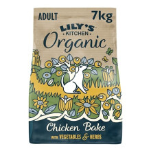 Lily?s Kitchen Made with Natural Ingredients Adult Dry Dog Food Organic Chicken Bake Balanced Nutrition 7kg