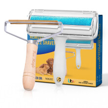Fur Magic Pet Hair Remover Roller & Lint Remover Fuzz Shaver ? Reusable Carpet Cleaner Lint Roller for Dogs, Cats, Rabbits, Hamsters ? Safe and Easy