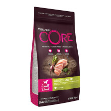 Wellness CORE Small Breed Low Fat, 1.5kg, Turkey, Dry Dog Food for Small Breeds, Grain-Free, High Meat Content, Protein-Rich, Low in Fat, Supports